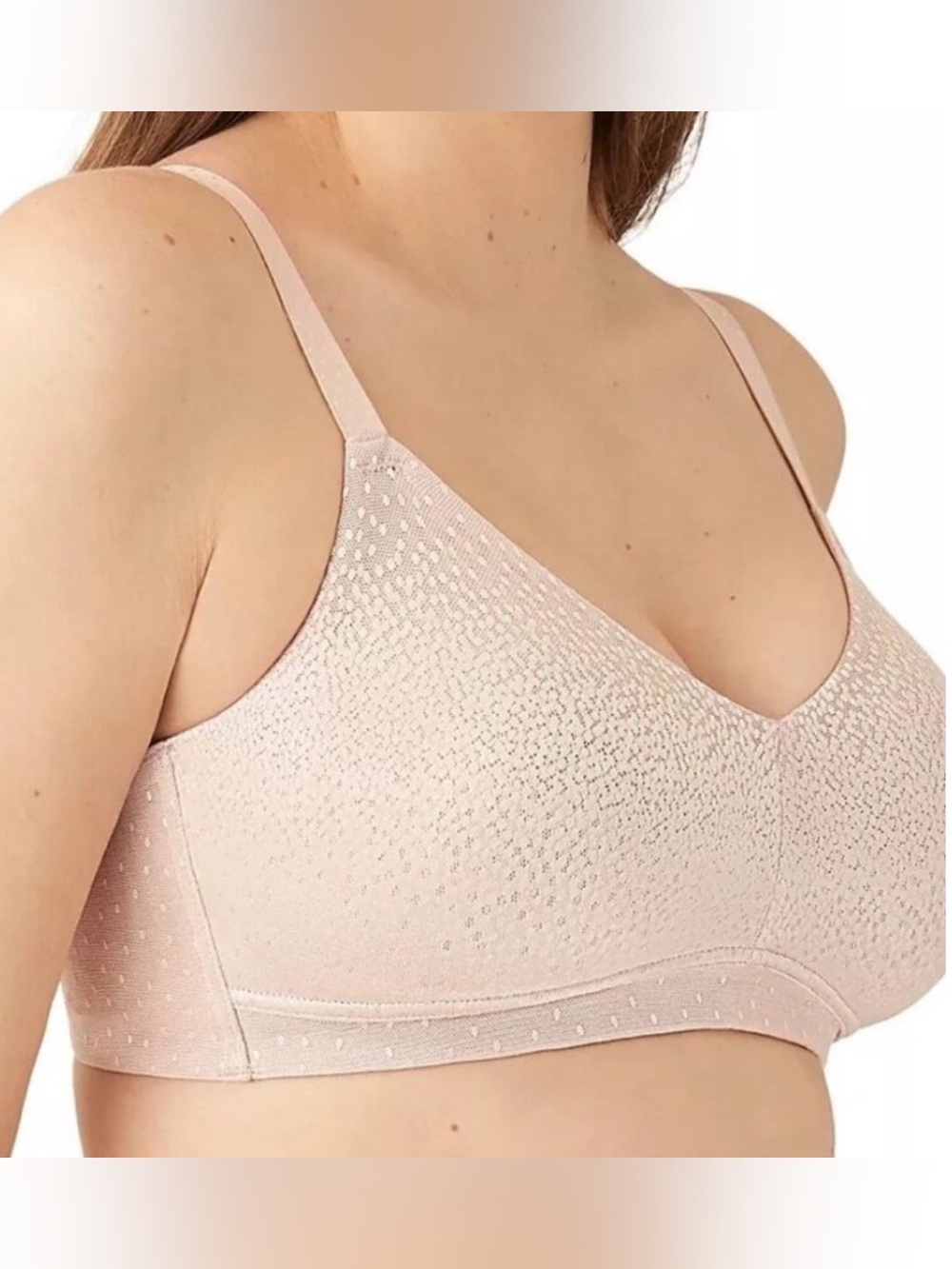 Wacoal 852303 Back Appeal Wire-Free Bra Size 44D